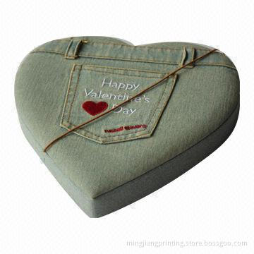 Gift Box for Valentine's, Bead Cover Design with Eco-friendly